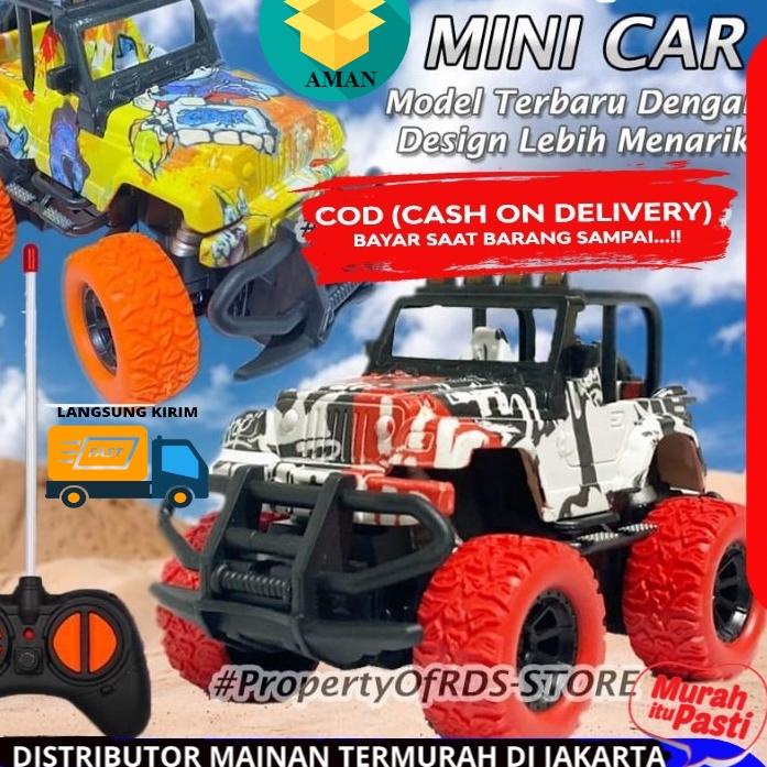 ♚ Mobil Remote control Offroad RC Rock Crawler Jeep Mini Climber Mainan Anak Laki Laki Remot Kontrol