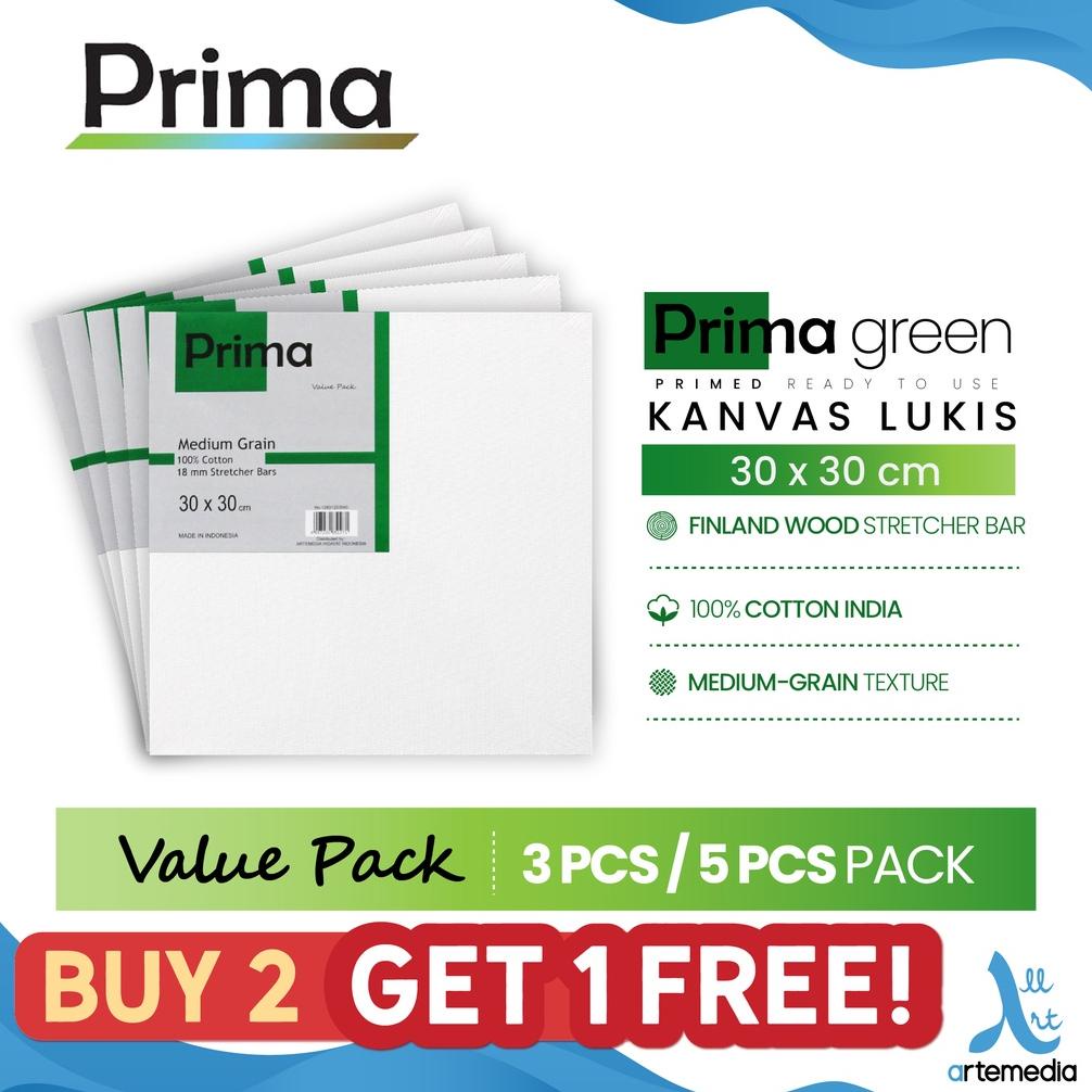 

Kanvas Lukis Prima Green 30x30cm Value Set Cotton Canvas