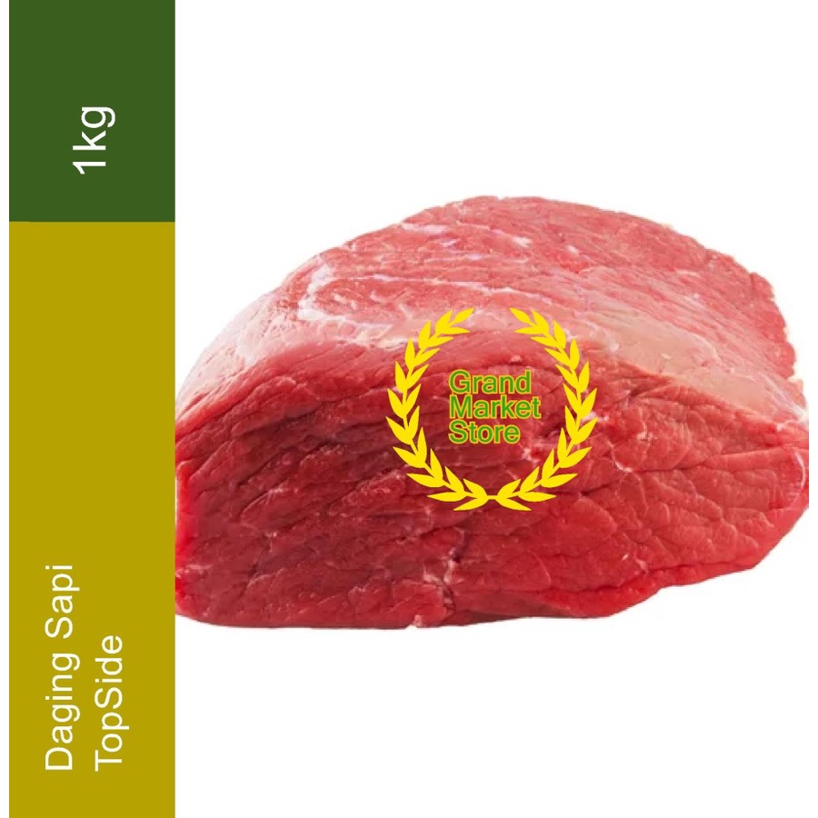 

Daging Sapi TopSide Import Paha Belakang Penutup 1Kg Australian Beef Frozen 1 kg