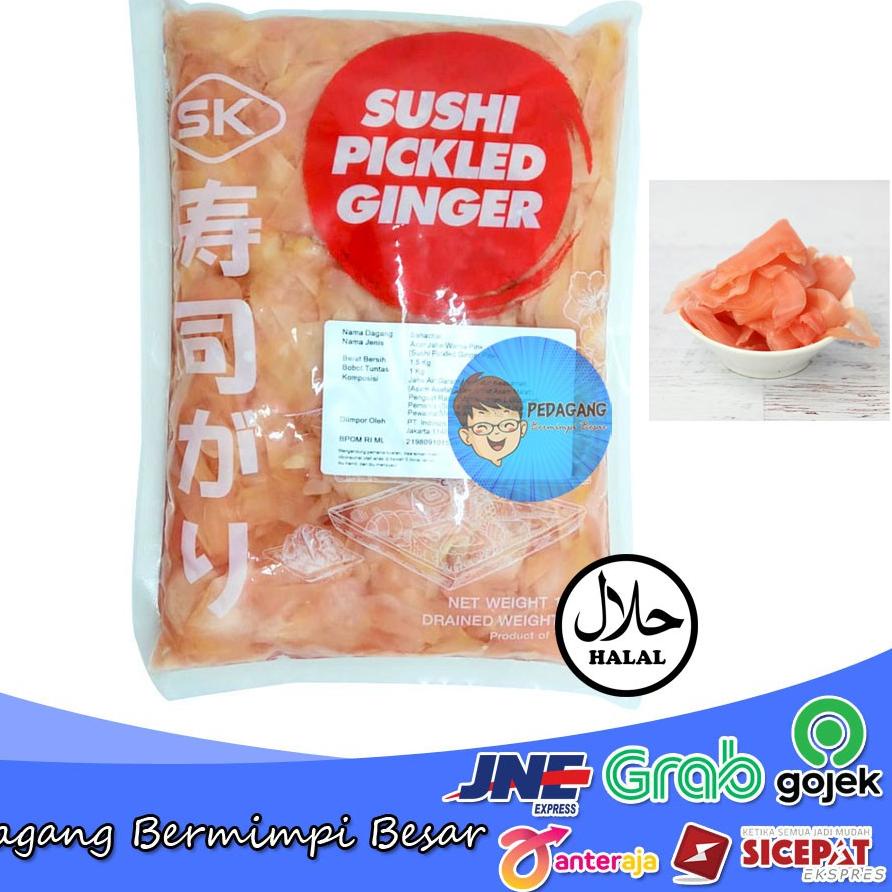 

♚ Sushi Gari Pink Sahachai 1Kg | Sushi Gari | Acar Jahe ☝