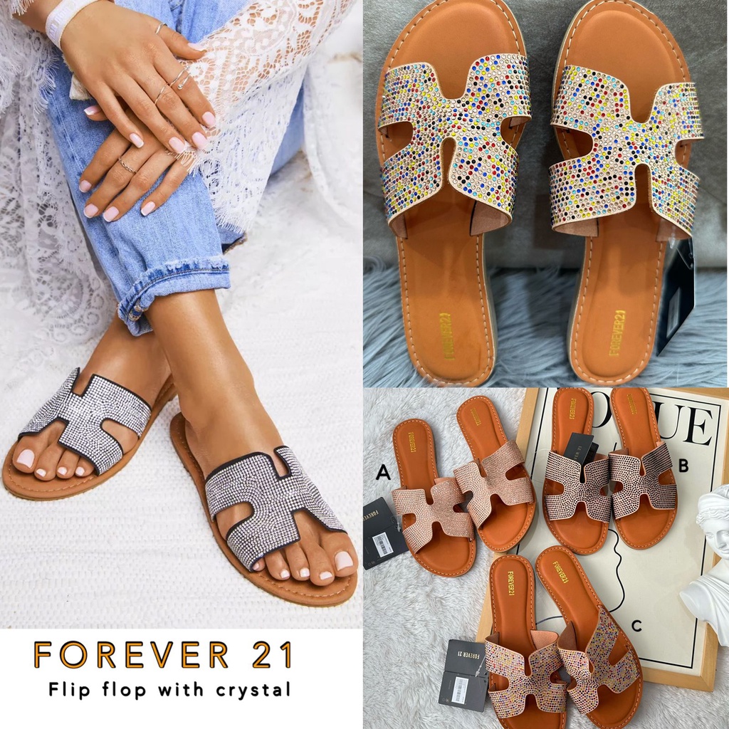 F21 flat sandals exclusived