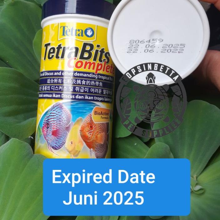 ™ Tetra Bits / TetraBits Complete 93 g Makanan Discus Pellet ikan ▼