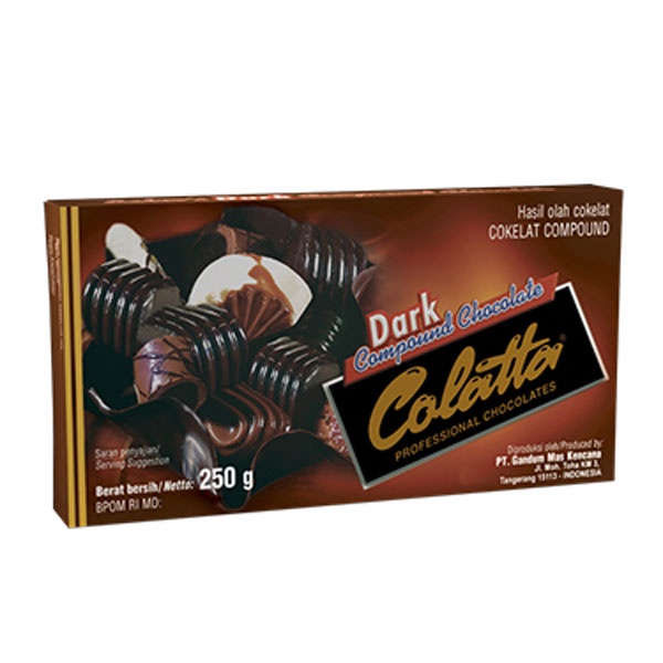 

Collata Dark Baking 250 Gr