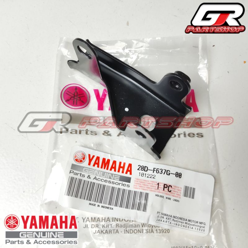 dudukan kabel rem belakang mio sporty smile ori ygp original yamaha holder wire