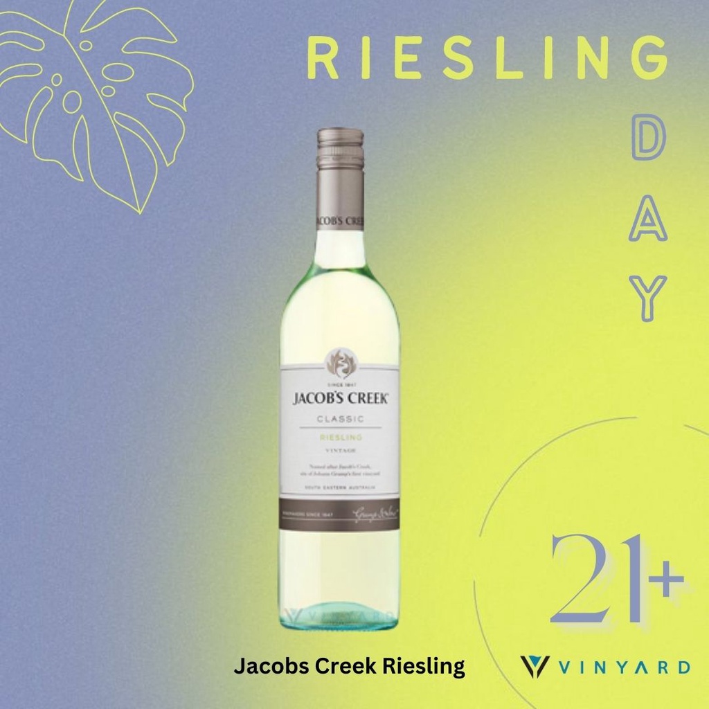 Jacob Creek Riesling 750 Ml ( Original &amp; Resmi By Vinyard )