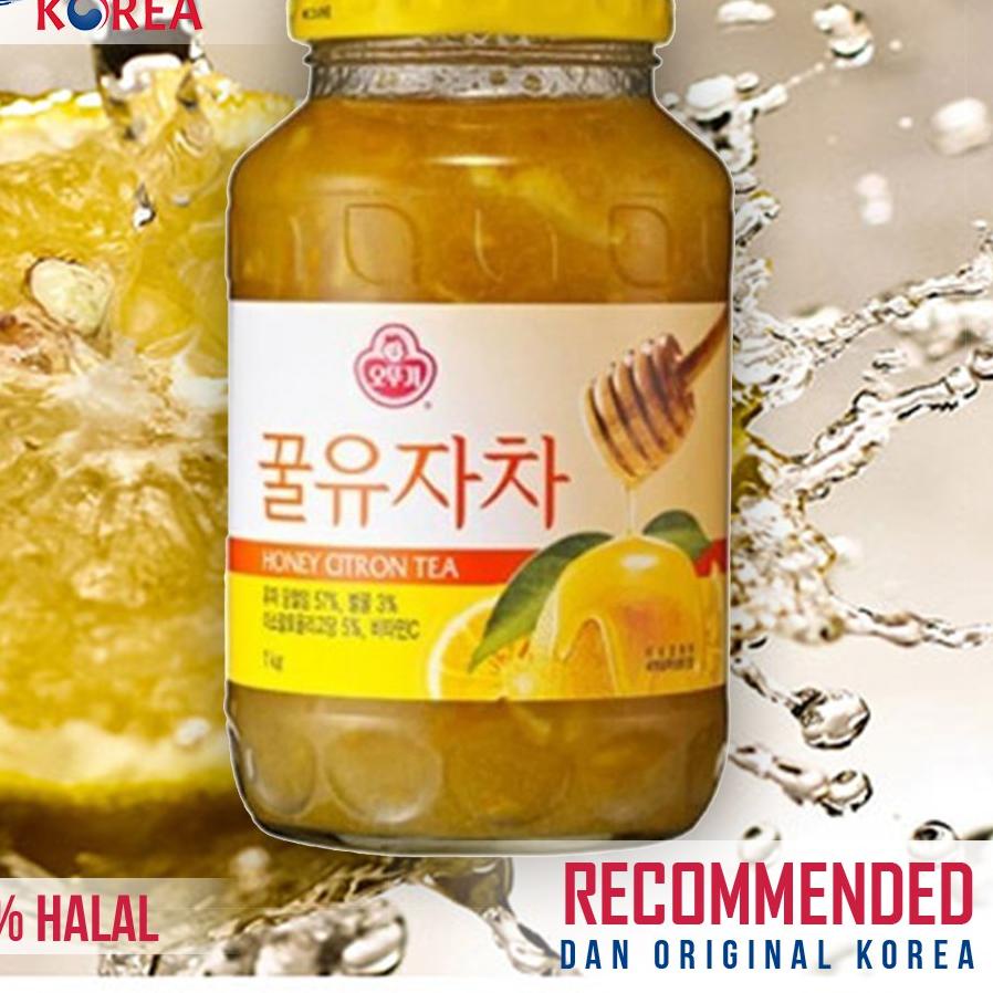 

❄ MINUMAN SARI BUAH JERUK KOREA HONEY CITRON TEA KUL YUJA CHA 1 KG ❀