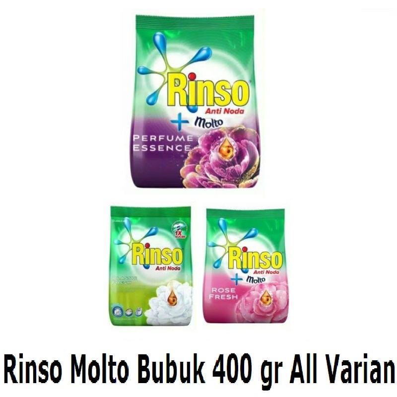 Rinso BUBUK RINSO Molto Bubuk 400 gram ARJUNA Unilever