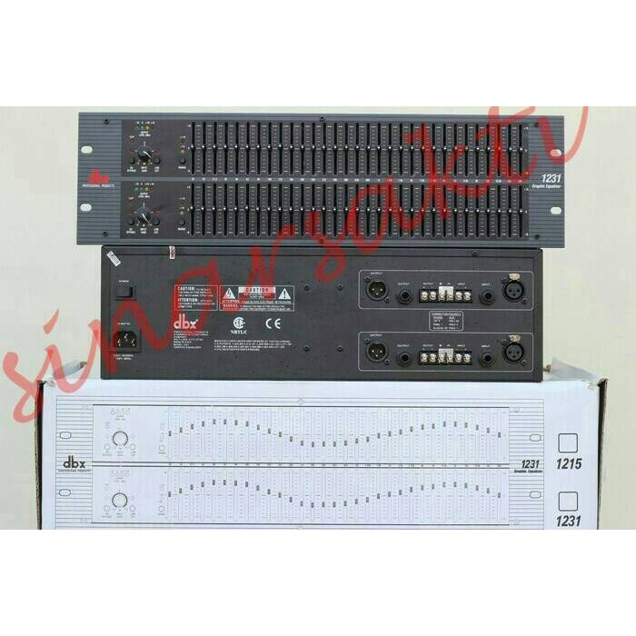 Equalizer Dbx 1231 Equaliser Dbx1231 Grade A
