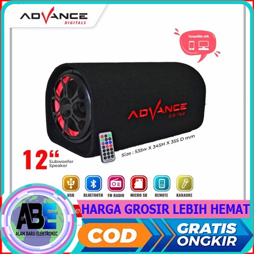 ADVANCE T-105 BT SPEAKER BLUETOOTH 12 INCH SUBWOOFER PROMO