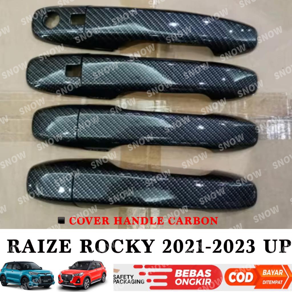 Handle Cover Raize Rocky 2021 2023 2024 UP Carbon Glossy