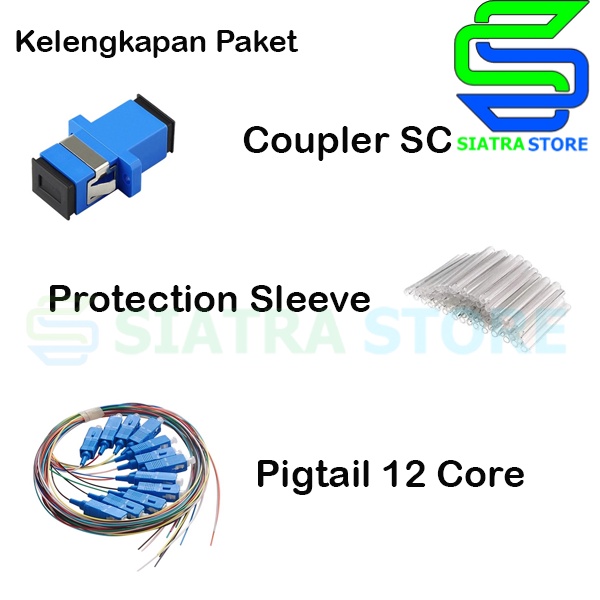 Fiber Optic OTB 12/24/48 Core SC | Drawer / No Drawer ODF OTB LENGKAP