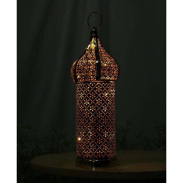 Morocco Dome Gold Led Lantern Dekorasi Idul Fitri Lebaran Ramadhan 092