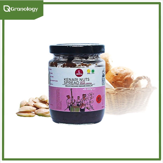 Timurasa Selai Kacang Kenari Coklat / Kenari Nut Spread 200 gram