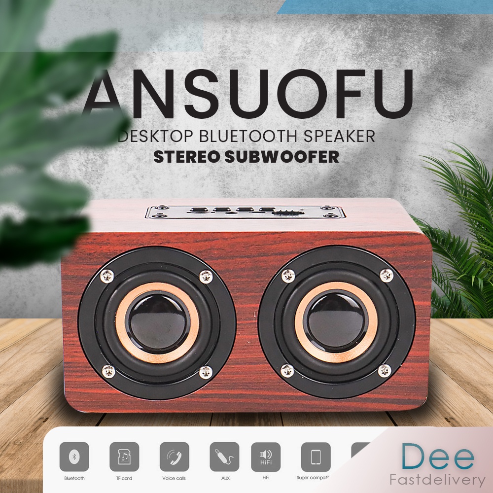 Desktop Bluetooth Speaker Stereo Subwoofer - W5