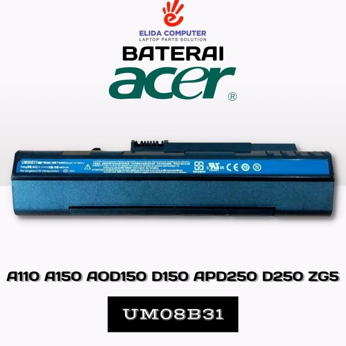 Baterai Acer A150 UM08B74 UM08B71 UM08B72 UM08B73 UM08B31