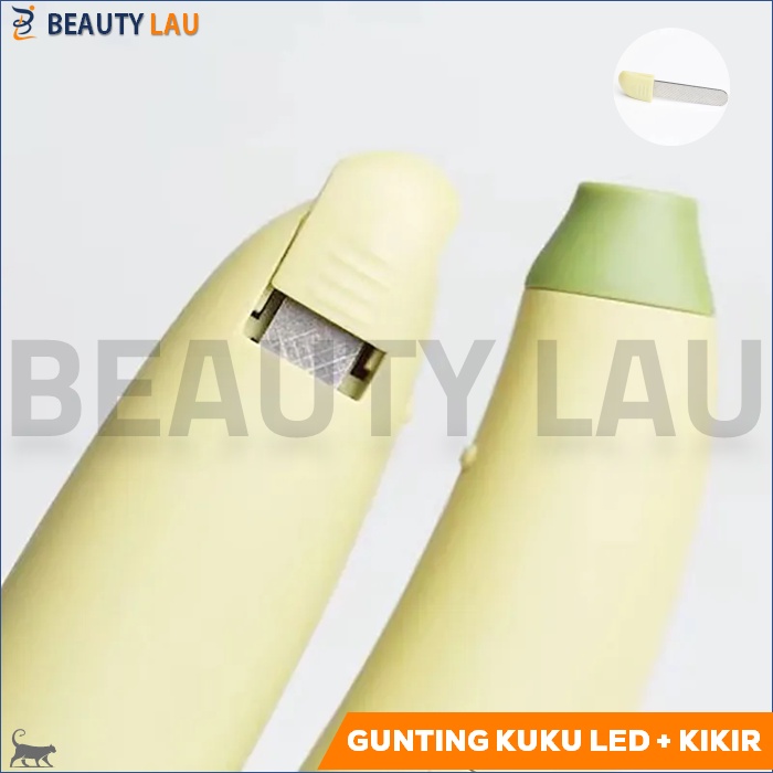 GUNTING KUKU KUCING ANJING LED UV LIGHT PREMIUM + KIKIR KUKU KUCING ANJING PET NAIL CLIPPER