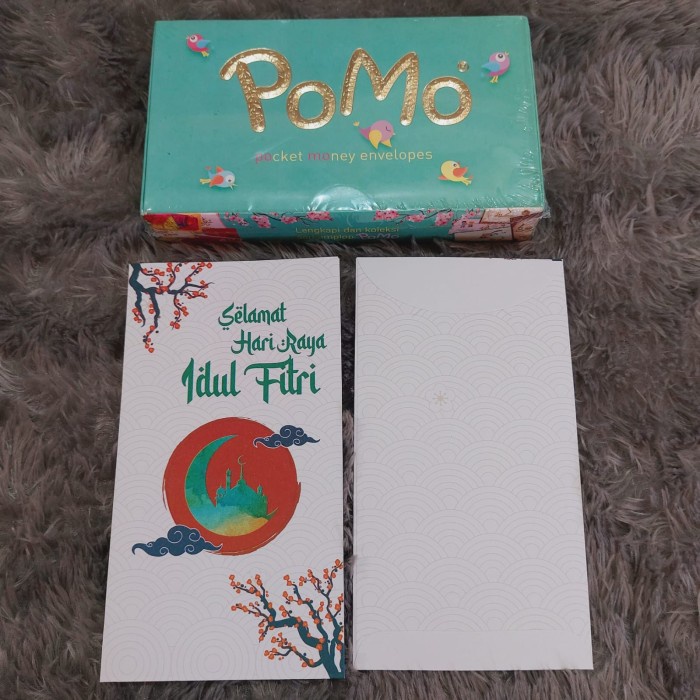 

Amplop Lebaran POMO 10 ( 1 Box isi 50 Pcs ) Ukuran 16x9 cm - Full 50 PCS