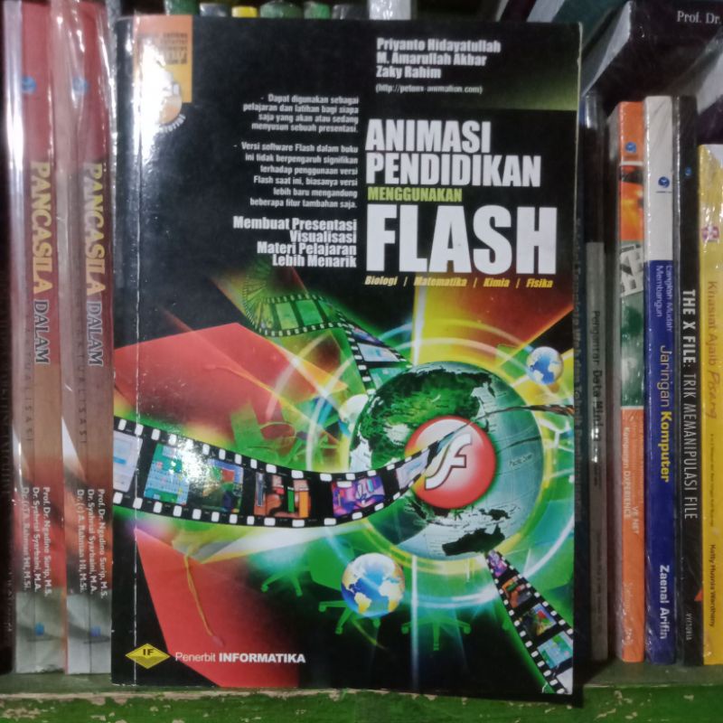 Animasi Pendidikan Menggunakan Flash Priyanto Hidayatullah Informatika Kode K-Kp 076 Buku Komputer A