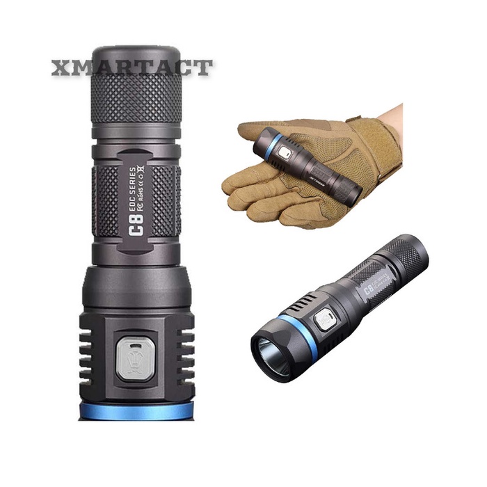 Terlaris Senter Led Cree Jetbeam Pro C8 Tactical Flahlight Edc Series