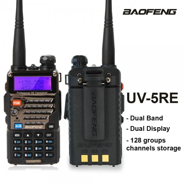 HT WALKIE TALKIE UV5RE UV-5RE Radio Komunikasi UV5RE JARAK JAUH UP 5km