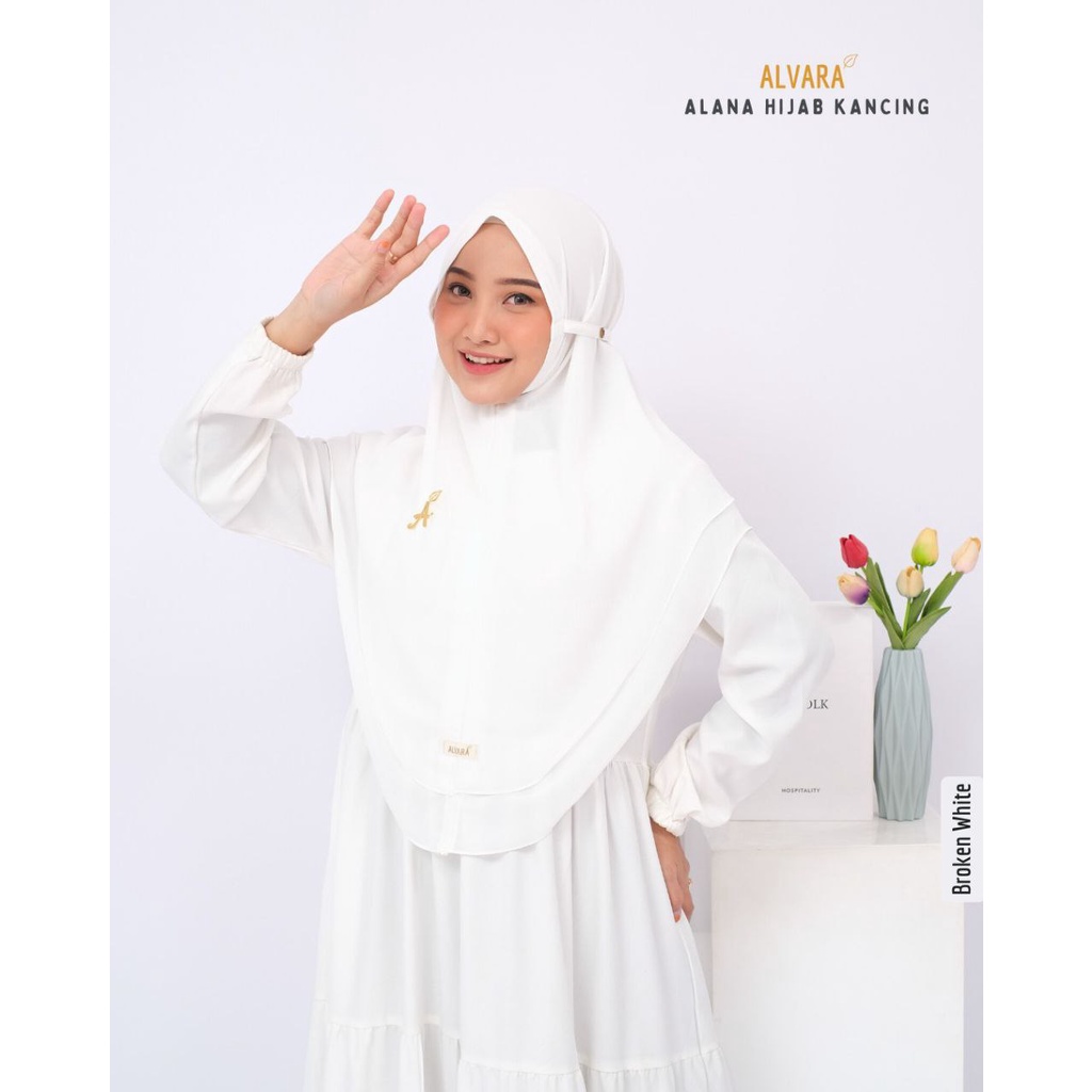 Alana Hijab Kancing Dewasa