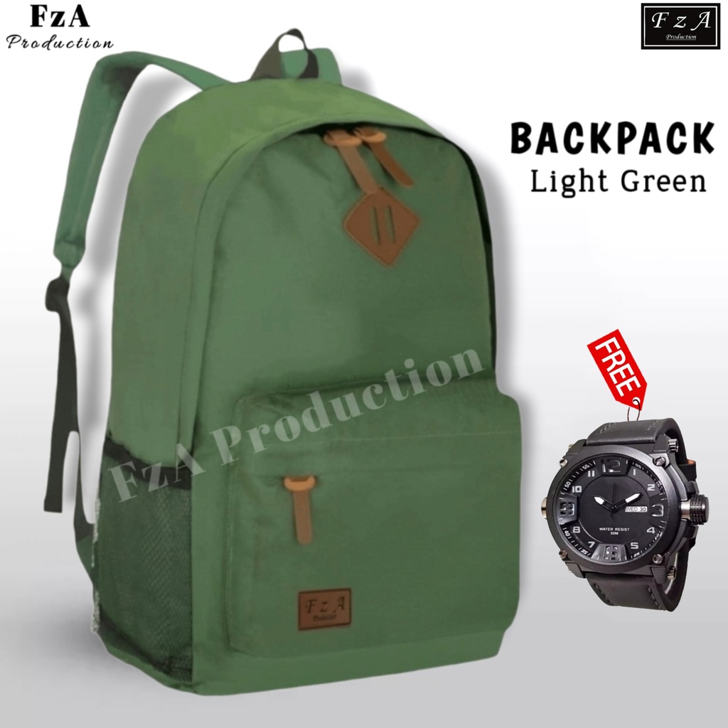 FzA Official - Tas Ransel Gendong Laptop Distro Sekolah Kuliah Pria Wanita Backpack Original Tas Punggung Laptop - LGQS