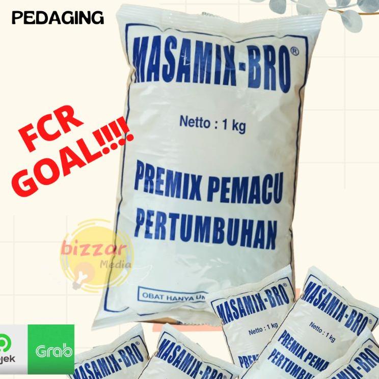 TERBARU  MASAMIX BRO PREMIX AYAM PEMACU PERTUMBUHAN AYAM VITAMIN AYAM CEPAT GEMUK EXPIRED LAMA