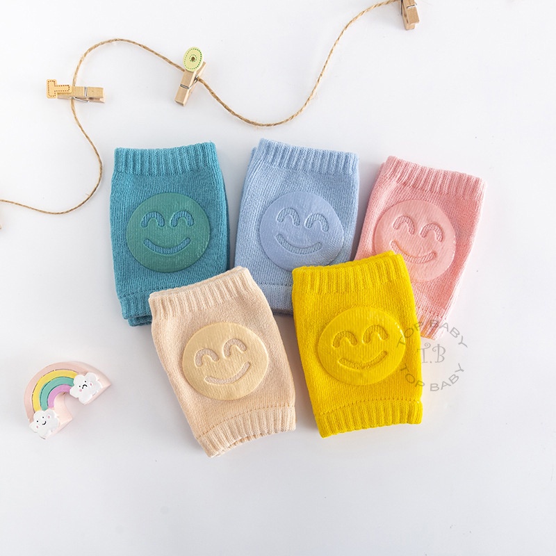 Pelindung Lutut Anak Bayi Knee Protector Motif Smile - 4834