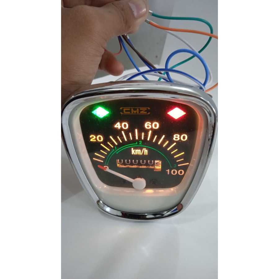 SPEEDOMETER SPIDOMETER SPEDO SPIDO ASSY KILOMETER HONDA C70 PITUNG MODEL ORI CLASSIC