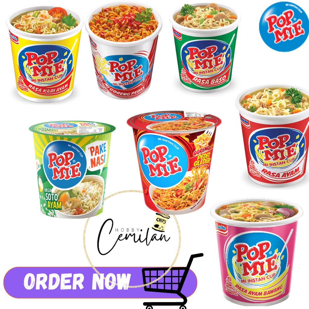

POP MIE CUP - Goreng Rebus