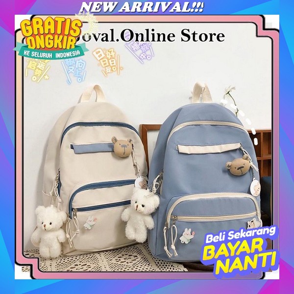 Jual tas lv ransel mini import premium + box potongan motif sesuai orinya -  Jakarta Utara - Wagemongshop