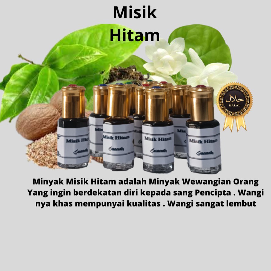 1 BOTOL KASTURI KIJANG 6 ML ASLI ARAB