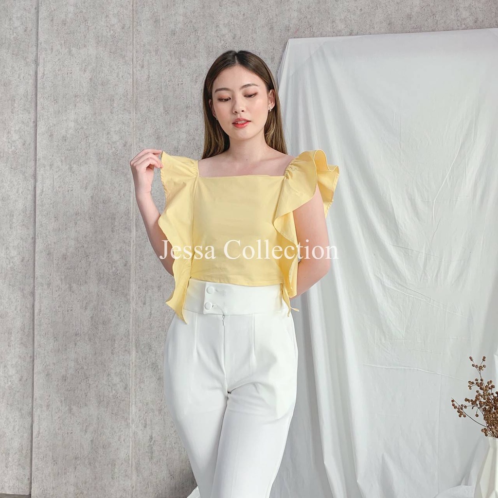 Premium Vyon Ruffle Top TH 200 240 COTTON