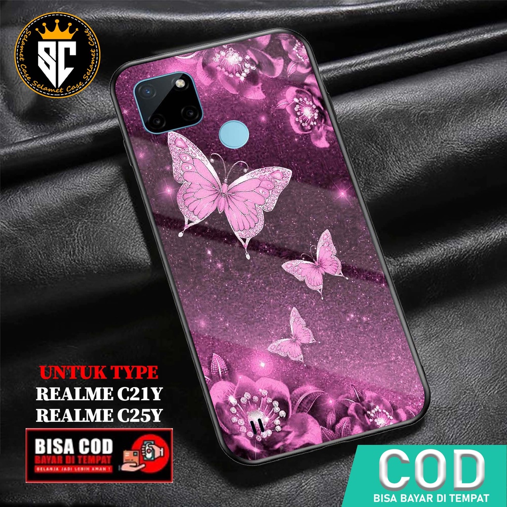 Case Realme C21Y C25Y Casing Realme C25Y C21Y Selamet Case [KpuKpu] Case Glossy Case Aesthetic Custo