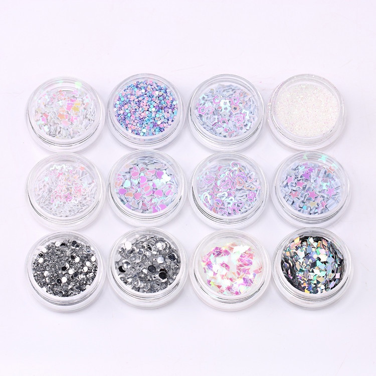 Glitter Makeup Wajah Kuku Blink Blink Star Cosplay Make Up Art Untuk Nail Art