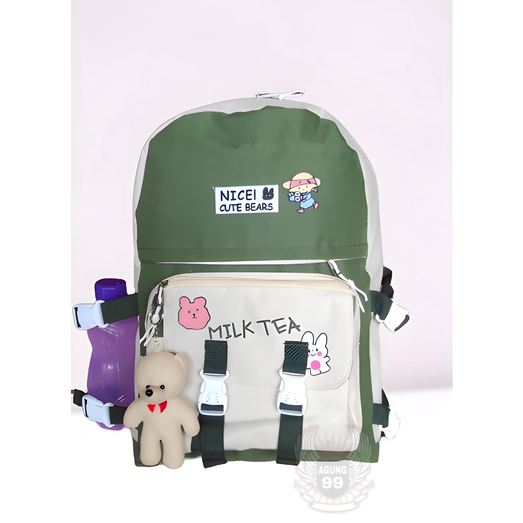 tokoagung99 - Tas anak Korean style / Ransel anak korea terbaru 2021 / Kids bag new style / backpack