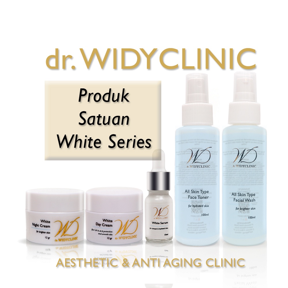 Skincare Whitening dr Widy Clinic | Produk Satuan Krim Serum Sabun Toner Glowing Mencerahkan Kulit Wajah | BPOM &amp; Halal MUI | Obat Flek Wajah Melasma Bekas Jerawat Formulasi Dokter