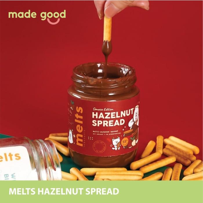 

MELTS SPREAD - SELAI SEHAT | HAZELNUT | MACHA - 300G