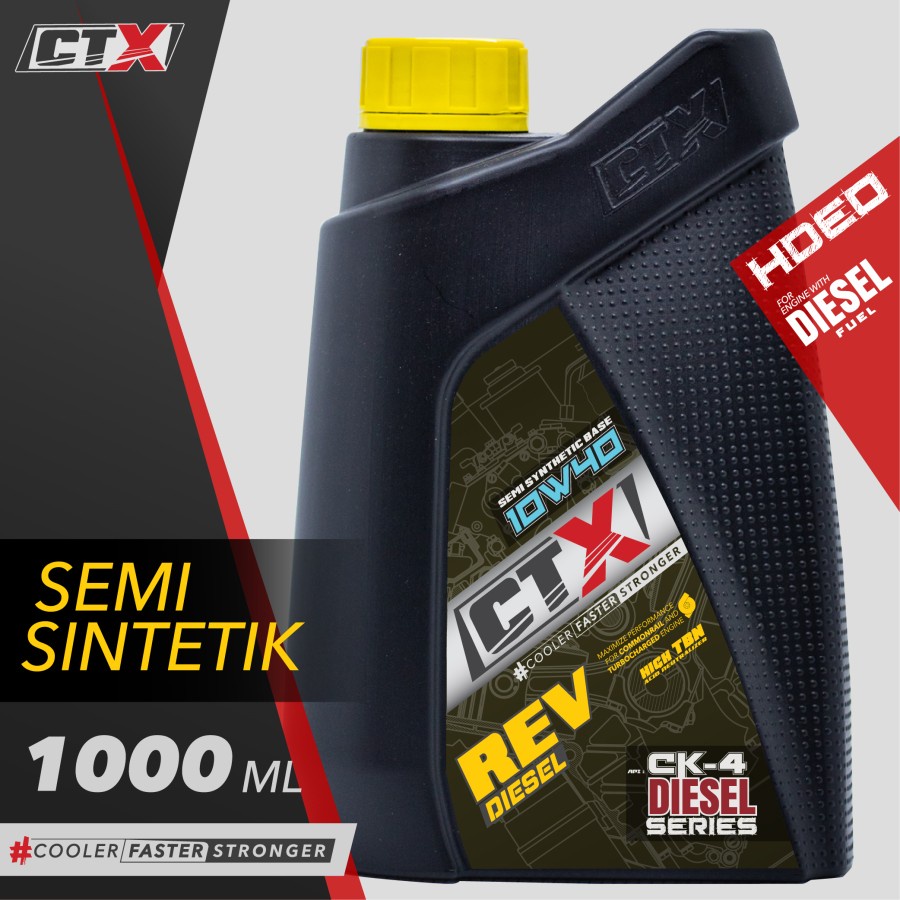 CTX Rev Diesel CK-4 - Oli Diesel Semi Sintetik 10w40