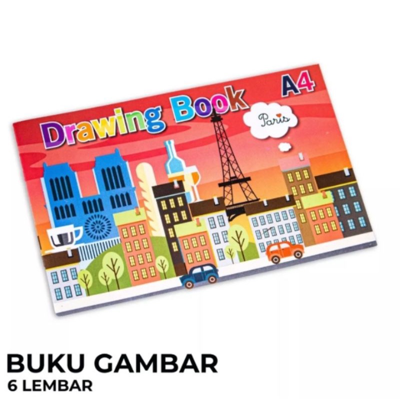 

Buku Gambar A4 Isi HVS 100 Gsm