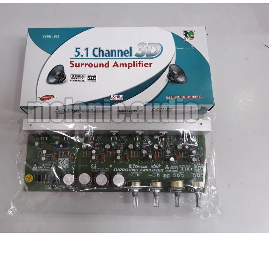 ➳ Kit Power Amplifier aktif 5.1 surround 3D ➨