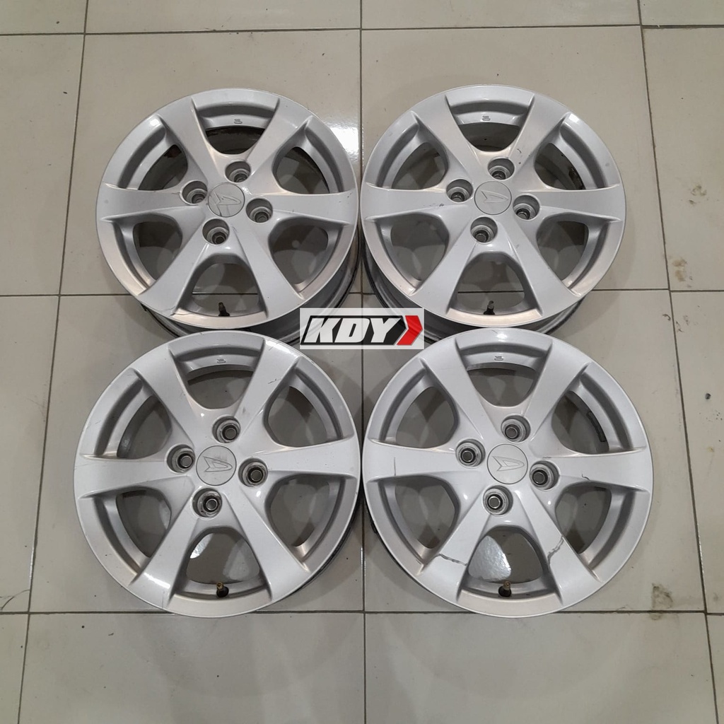 Pelek Velg Bekas OEM Original COpotan Mobil Agya, Ayla Ring 14 PCD 4x100