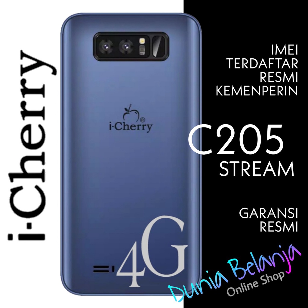 HP ANDROID iCHERRY C205 STREAM 4G RAM 1GB - GARANSI RESMI - HP iCHERRY - HP ANDROID MURAH 4G