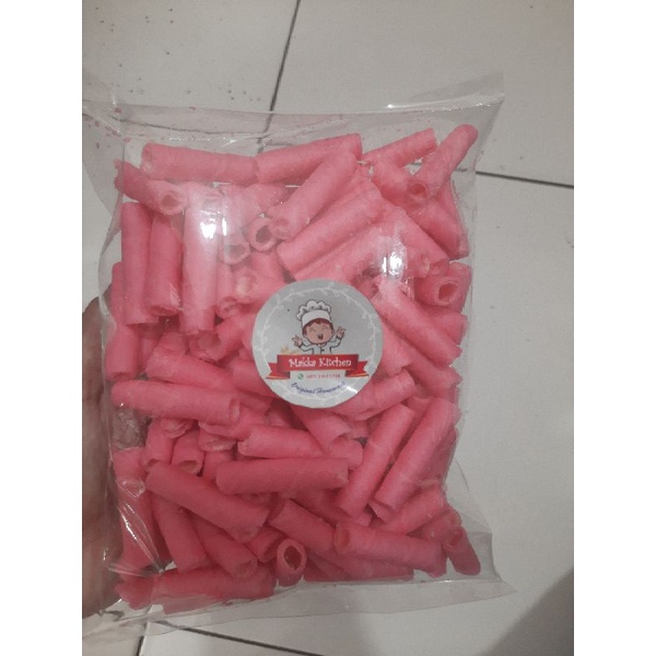 

wafer roll strawberry / 200 gram