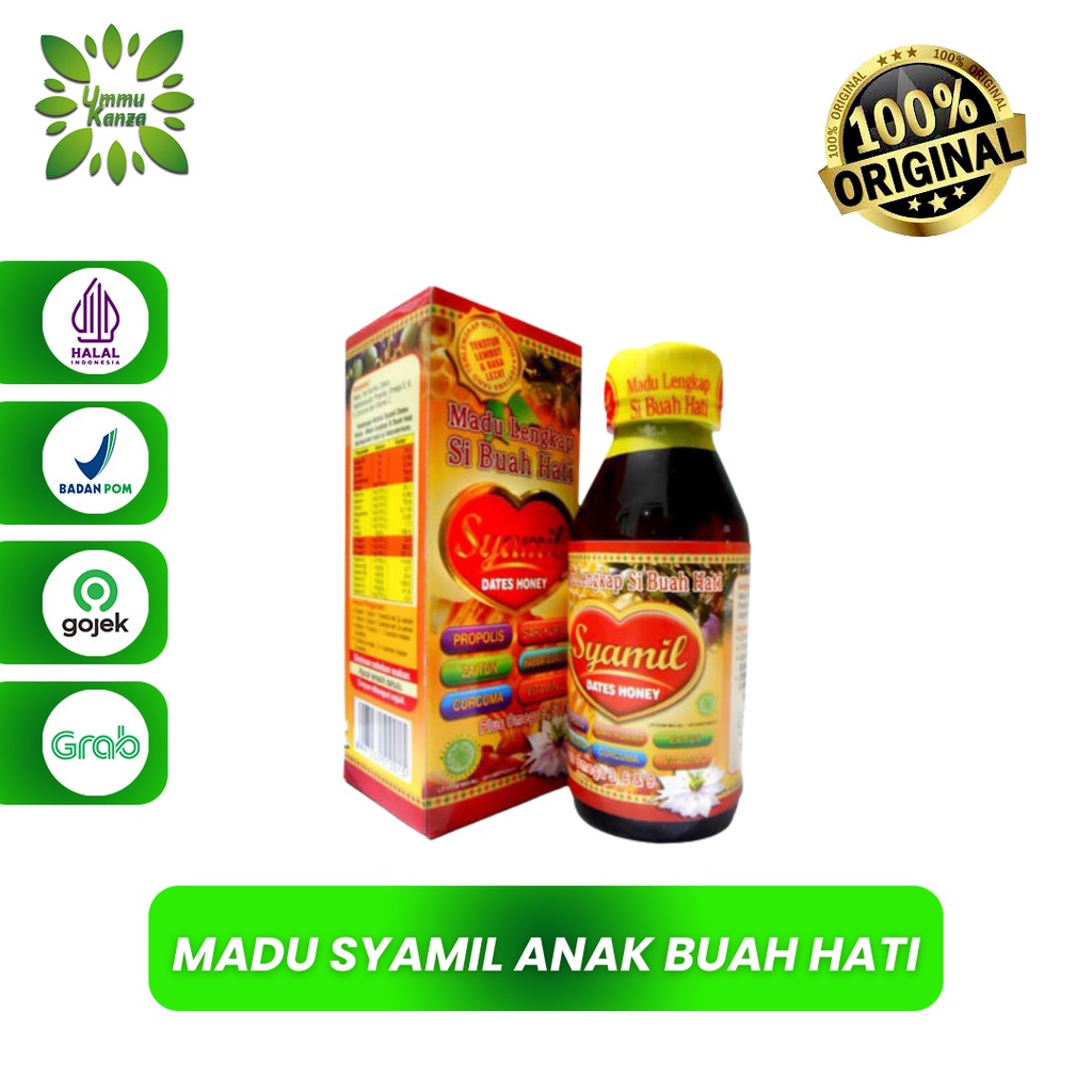 

Madu Syamil Anak - Dates Honey Madu Anak Si Buah Hati - 125 ml