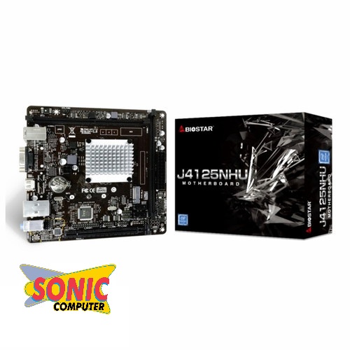 Motherboard BIOSTAR J4125NHU Intel On Board J4125 DDR3 Mini-ITX