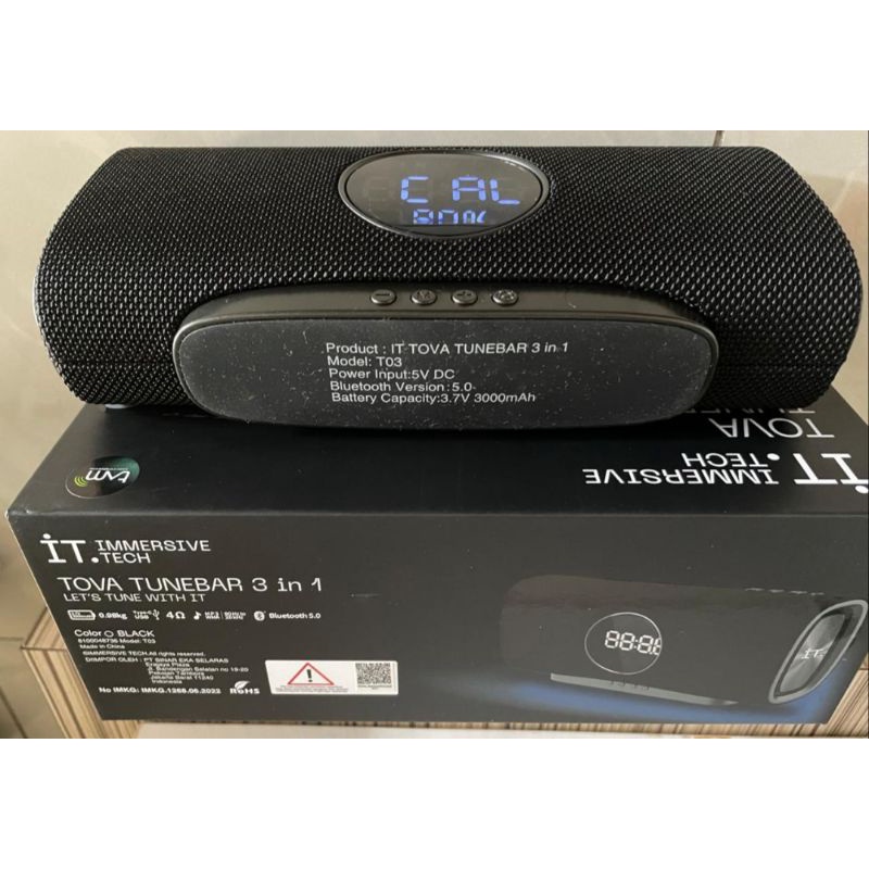 SPEAKER BLUETOOTH IT TOVA TUNEBAR 3 IN 1 / SPEAKER BLUETOOTH IT TOVA TUNEBAR 3 IN 1 IMMERSIVE TECH O