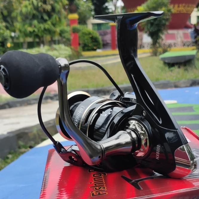 Reel 6000 Gulungan Pancing Taffsport Nx6000 Metal Fishing Reel Nx6000