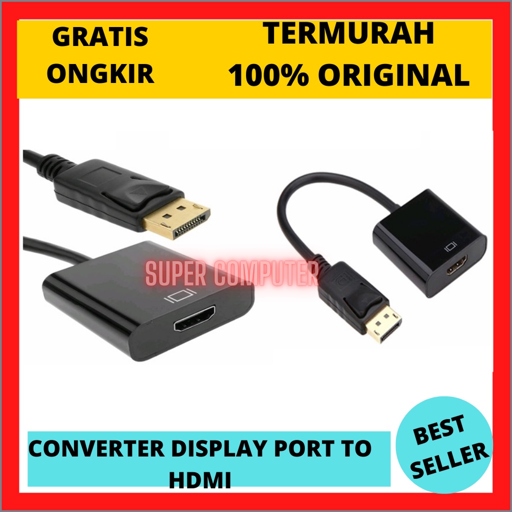 S.C CONVERTER DISPLAY PORT TO HDMI / DISPLAY PORT TO HDMI / DP TO HDMI