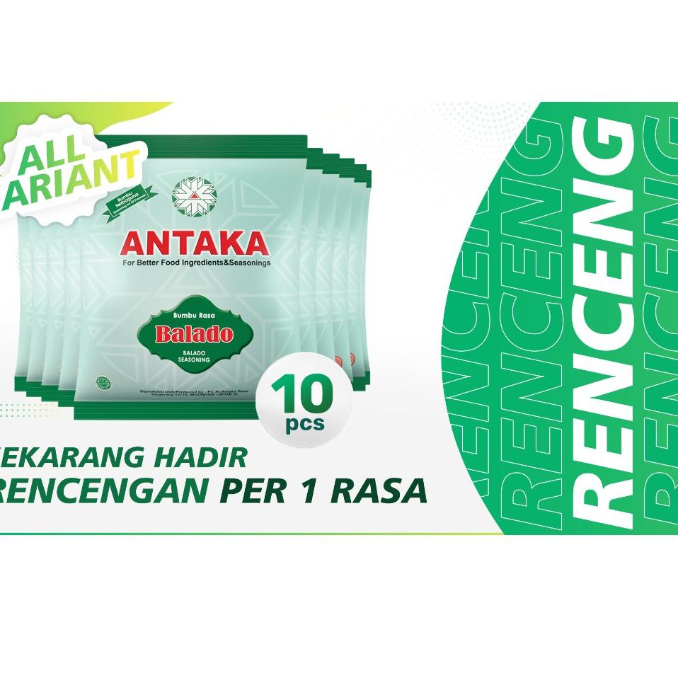 

❀ PAKET ANTAKA HIJAU 1 RENCENG ALL VARIAN ➾
